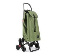 Chariot de Course Rolser I-Max MF 6 Roues Monte Escaliers Pliante - Kaki