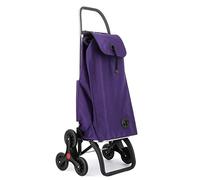 Chariot de Course Rolser I-Max MF 6 Roues Monte Escaliers - Violet