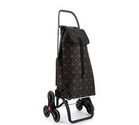 Chariot de Course Rolser I-Max Star 6 Roues Monte escaliers - Orange