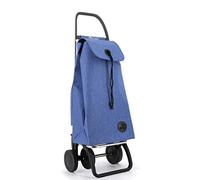 Chariot de Course Rolser I-Max Tweed 4 Roues - Bleu