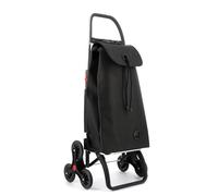 Chariot de Course Rolser I-Max Tweed 6 Roues Pliante Monte escaliers - Noir