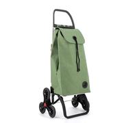 Chariot de Course Rolser I-Max Tweed 6 Roues Pliante Monte escaliers - Vert