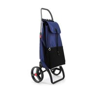 Chariot de Course Rolser I-Max Urban MF 2 Grandes Roues Pliante - Klein