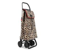 Chariot de Course Rolser I-Max Wild 4 Roues 2 Pivotantes Pliante - Camel