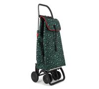 Chariot de Course Rolser I-Max Wild 4 Roues 2 Pivotantes Pliante - Vert