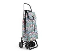 Chariot de Course Rolser I-Max William Morris 4 Roues 2 Pivotantes Pliante - Birds