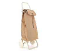 Chariot de Course Rolser I-Max Yute Off White 2 Roues - Natural