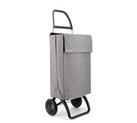 Chariot de Course Rolser Jean Tweed 2 Roues - Gris