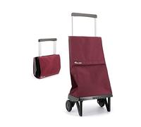 Chariot de course - ROLSER - Plegamatic MF - 2 Roues - Pliable - 45 L - Bordeaux