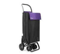 Chariot de Course Rolser Sbelta MF 4.2 Tour - Noir et Malva