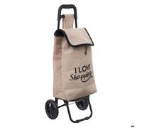 Chariot de courses 2 roues jute - 5five
