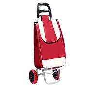 Chariot de courses à 2 roues avec sac amovible - Grand chariot d'épicerie utilitaire léger - Design diagonal, 6 options de couleur disponibles - Parfait pour faire des achats faciles