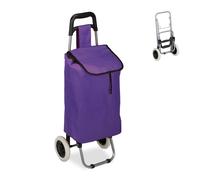 Chariot de courses Caddie à roulettes 2 roues 10 kg Chariot pliable léger