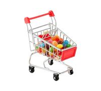 Chariot de courses de poupées, accessoires pour maisons de poupée, chariot à main de supermarché, pour enfants et collectionneurs, jardins féeriques, jeu de rôle, architecture modélisme
