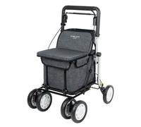Chariot de courses déambulateu 48 cm Gris