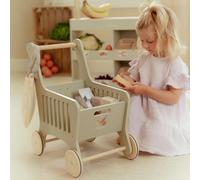 Chariot de courses en bois