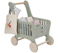 Chariot de courses en bois