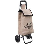 Chariot de courses FIVE Simply Smart Jute 33L Beige Beige G