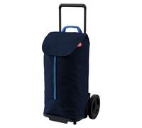 Gimi Chariot de courses 168434 — acier et polyester, bleu, 50 l