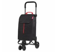 Poussette de marche - chariot de marche Gimi - 169325 - Cadre refermable en Acier Inoxydable, Noir, 50 l