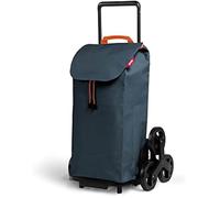 Chariot de courses - GIMI - Tris Urban - 6 roues - 100% Polyester - 52 L - Gris
