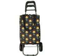 Chariot De Courses Isotherme Double Couche for Courses Quotidiennes(Multi-Colored B)