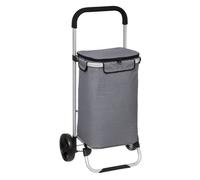 Five – Chariot de marché isotherme 2 roues 40 L – Gris