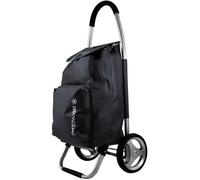 Chariot de courses METZELDER EVER K 2 Roues POCHE ISOTERME leger pratique solide pas cher qualitatif grosse contenance - Noir