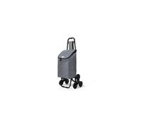 Vounot Chariot de courses 6 roues pliable sac Oxford imperméable caddie escalier gris