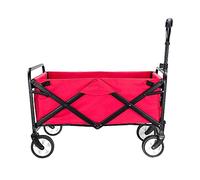 Chariot de courses pliable portable lourd du Garden n Chariot multifonction avec charge de 80 kg, léger et facile à utiliser pour les courses et les activités de plein air