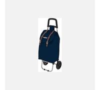Chariot de courses SMART BLUE 36X7X90 Cm Capacité 25kg Tissu imperméable