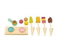 Chariot crème glacée blanc, beige, rose TU