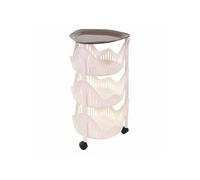 Chariot de cuisine - D 40 cm x H 64,5 cm - Taupe