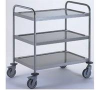 Chariot de Débarrassage - 3 Etagères - Nosem - Inox G