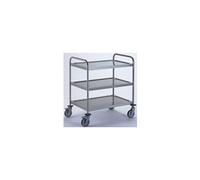 Chariot de Débarrassage - 3 Niveaux - Nosem - Inox