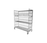 Chariot de Défournement 3 Niveaux Inox 304 - - Inox1300