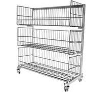 Chariot de Défournement 3 Niveaux Inox 304 - L2G - Inox1300