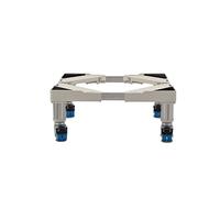 Chariot de déménagement avec 4 roulettes Base De Réfrigérateur Réglable Longueur 20-29inch largeur 17-25inch base mobile pour machine à laver Coussin Antidérapant (8inch)