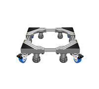 Chariot de déménagement réglable pour réfrigérateur et congélateur - Plateau de réfrigérateur et de lave-vaisselle - Base de cuisinière et lave-vaisselle (8 pieds double stabilité)