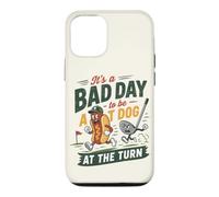 Chariot de Golf Amusant avec Hot-Dog Coque pour iPhone 12/12 Pro