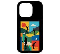 Chariot de Golf Bogey Golf Golf Course Femme Golfeur The Green Coque pour iPhone 15 Pro