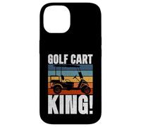 Chariot de Golf King! Golf Dad Coque pour iPhone 14