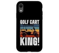 Chariot de Golf King! Golf Dad Coque pour iPhone XR