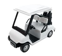 Chariot de golf réaliste en alliage miniature pour collectionneurs et amateurs de golf
