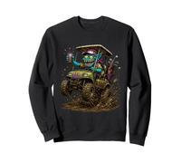 Chariot de Golf Sauvage Amusant Hors Route Monster Cartoon Golf Sweatshirt