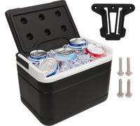 Chariot de golf Seau à glace avec support de montage Kit 6L Capacité Kit d'adaptation universel portable pour E -Z -Go -Go