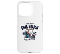 Chariot de golf The Village of Briar Meadow Coque pour iPhone 15 Pro Max