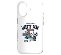 Chariot de Golf The Village of Liberty Park Coque pour iPhone 17