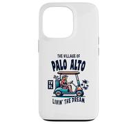Chariot de golf The Village of Palo Alto Coque pour iPhone 13 Pro