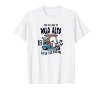 Chariot de golf The Village of Palo Alto T-Shirt